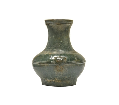 HAN STYLE JAR WITH LION, LONG NECK