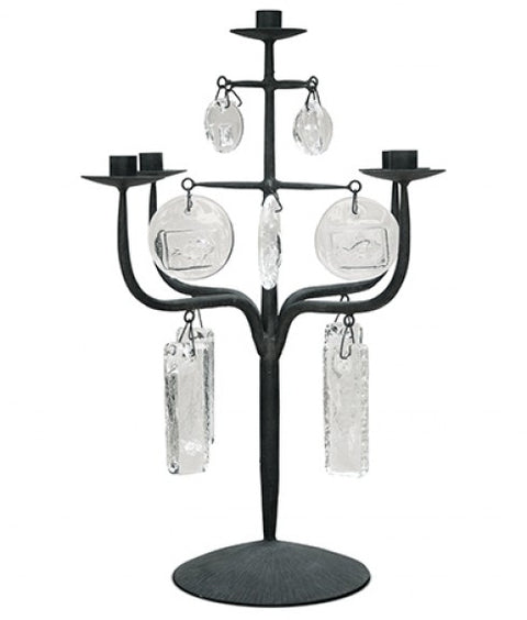 LAZLO FOUR ARM CANDELABRA