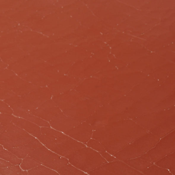 Lacquer Finishes - Red Crackled Linen Lacquer