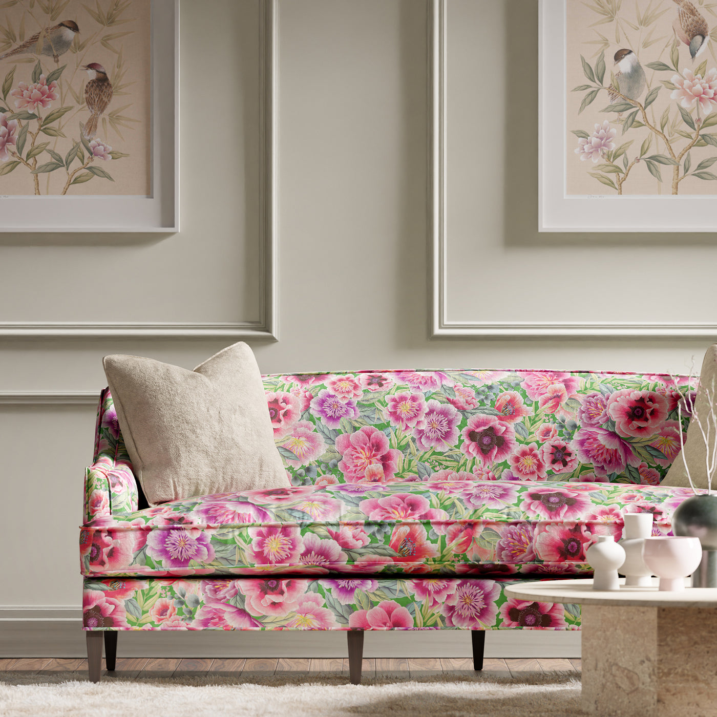 Marsha - Powder / Peony / Magenta