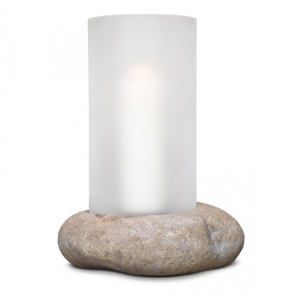 BED ROCK HURRICANE WITH FROSTED GLASS