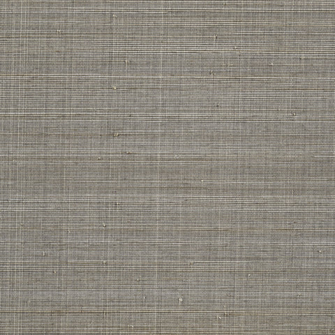 Abaca Mixed Wallcovering - Sparkling Mural, Natural Black