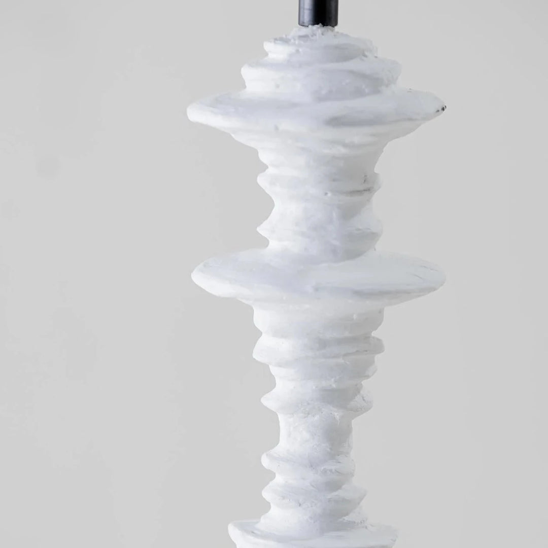 Spin Lamp - Plaster White