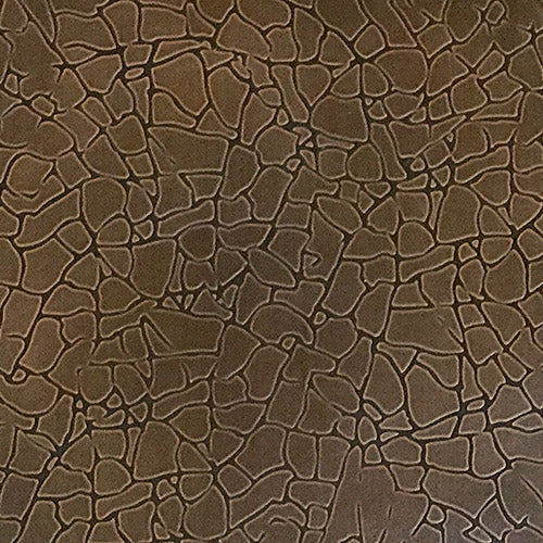 Textured Cast Bronze - Etched Bronze, Cracked Ice