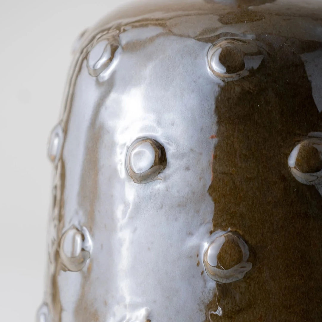 Button Lamp Large - Walnut